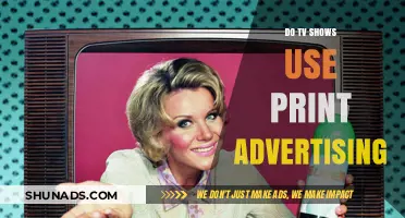 Do TV Shows Still Rely on Print Advertising in the Digital Age?