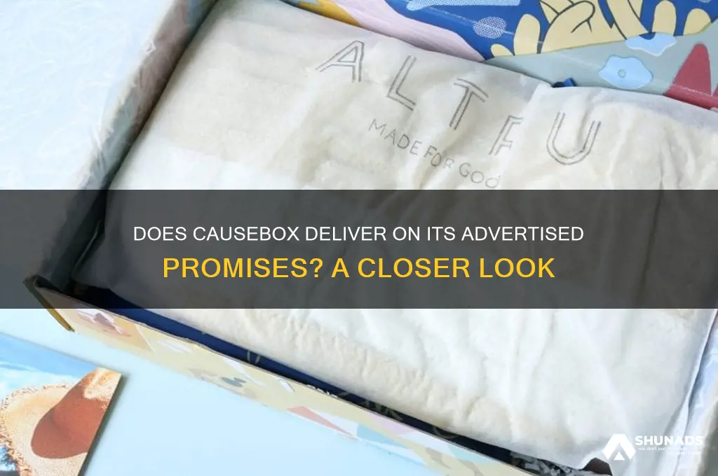 do you get everything advertised in causebox