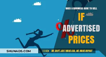 Advertised Prices: Legal Obligations for Businesses to Honor or Sell?