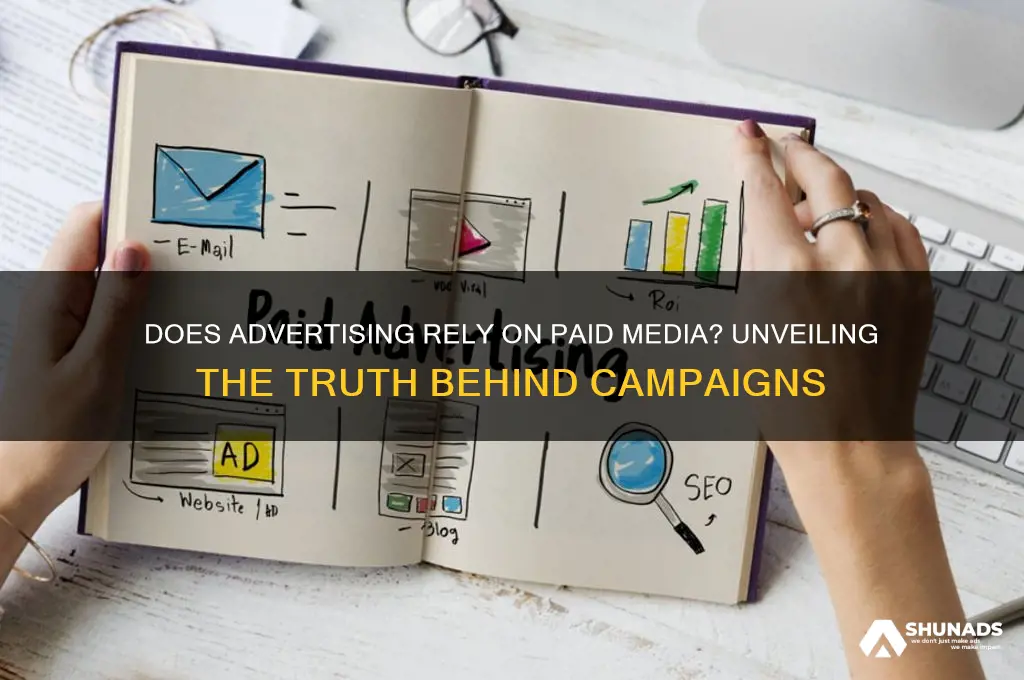 does advertising use paid media