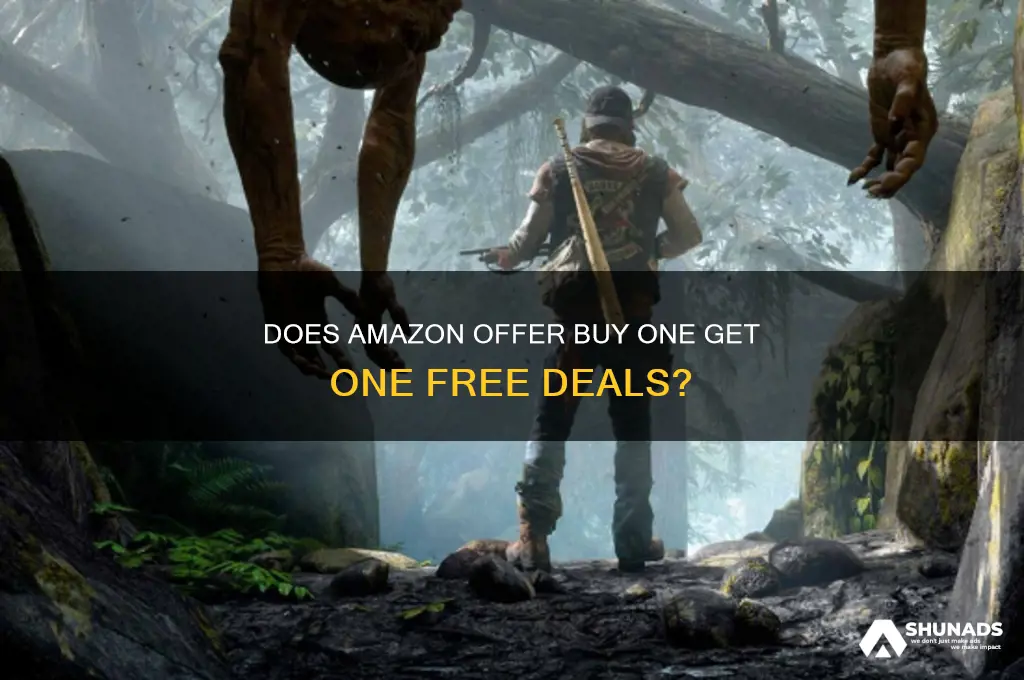 does amazon advertise buy one get one free