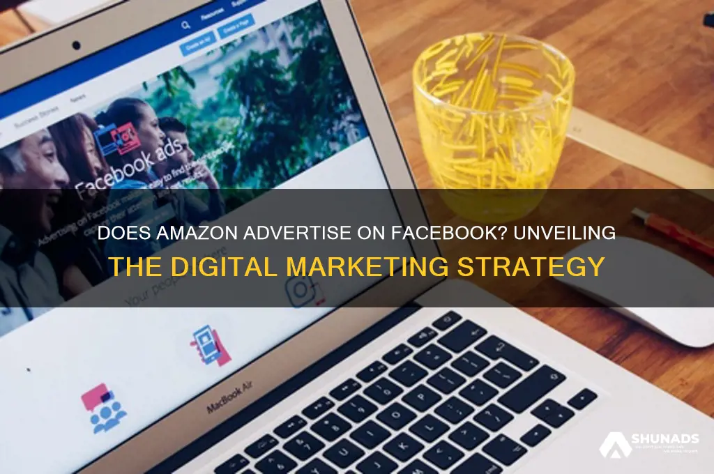 does amazon advertise on facebook