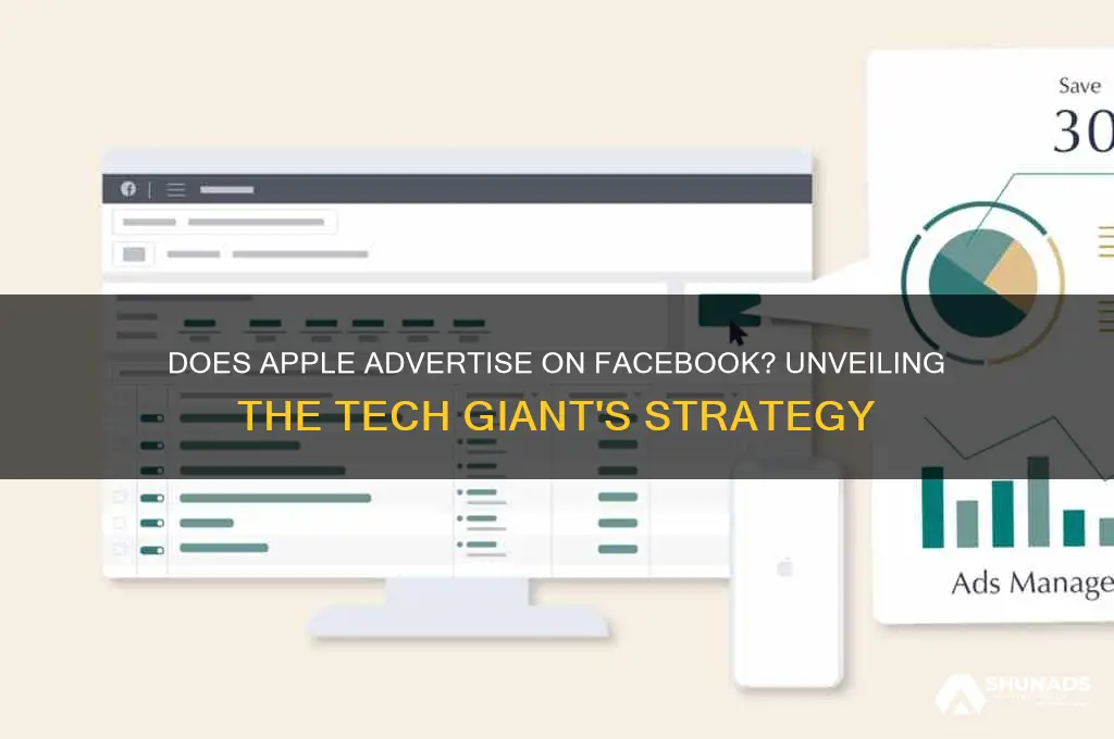 does apple advertise on facebook
