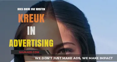 Does Biore Feature Kristen Kreuk in Their Advertising Campaigns?
