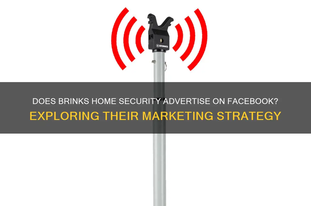 does brinks home security advertise on facebook