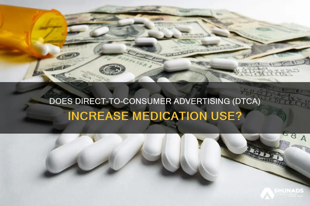 does direct-to-consumer advertising dtca more use