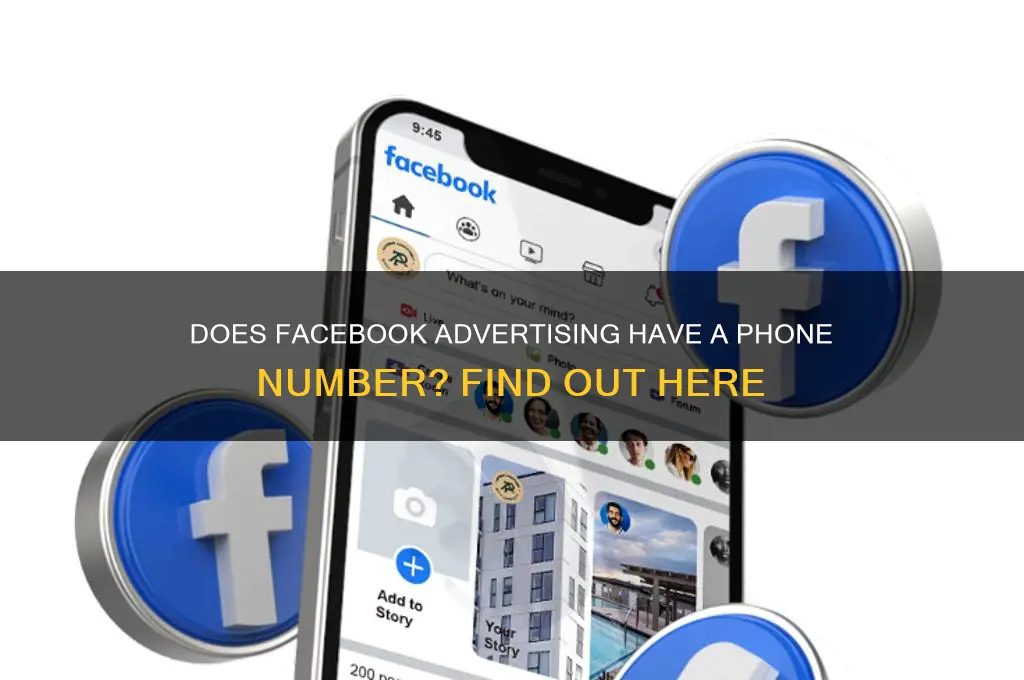 does facebook advertising have a phone number