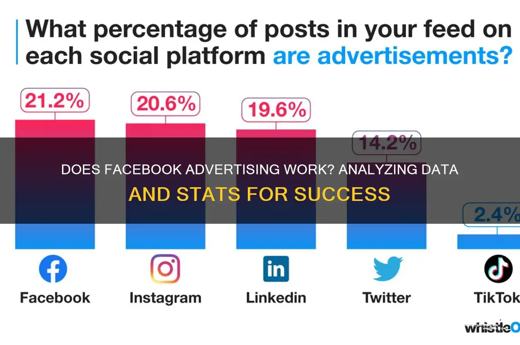does facebook advertising work data stats