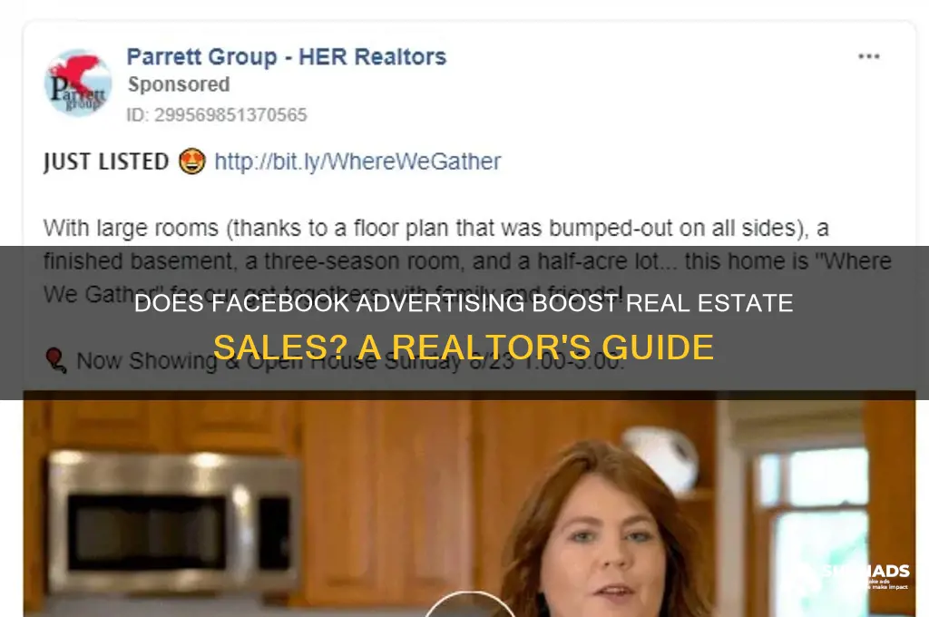 does facebook advertising work for realtors
