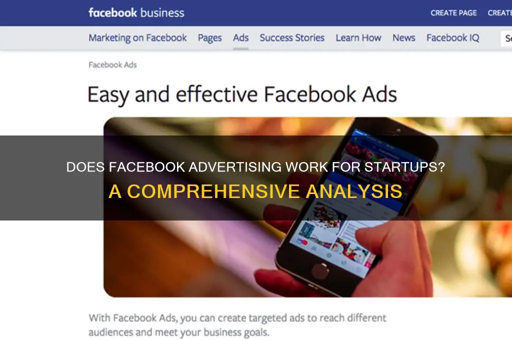 does facebook advertising work for start ups