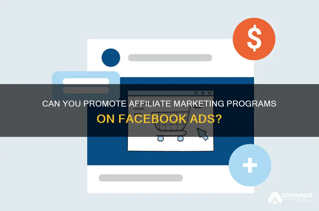 does facebook allow to advertise affiliate marketing programs