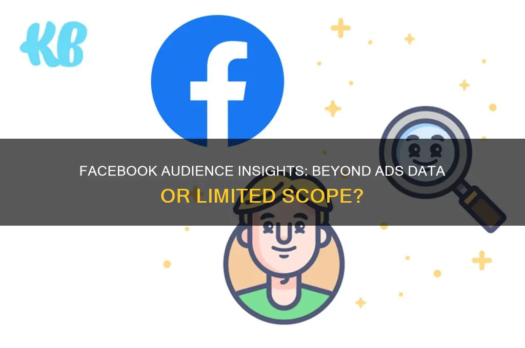 does facebook audience insights only show data for your advertisements