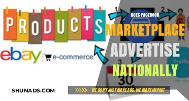 Does Facebook Marketplace Offer National Advertising Reach for Sellers?
