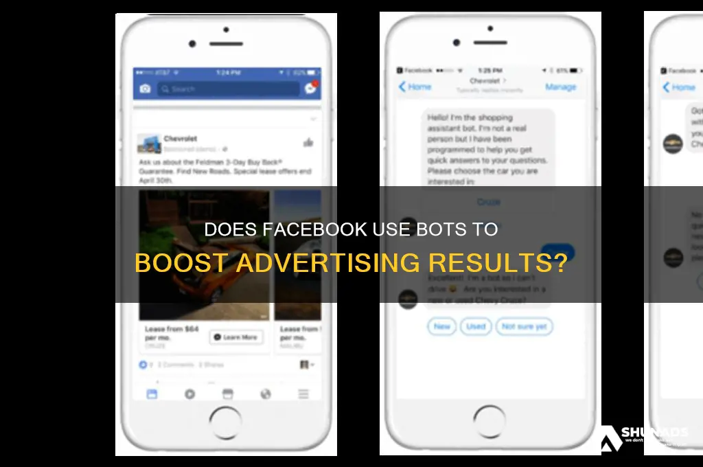 does facebook use bots to boost advertising results