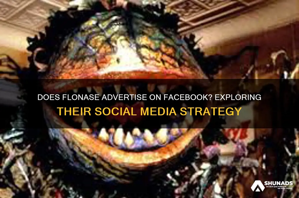 does flonaise advertise on facebook
