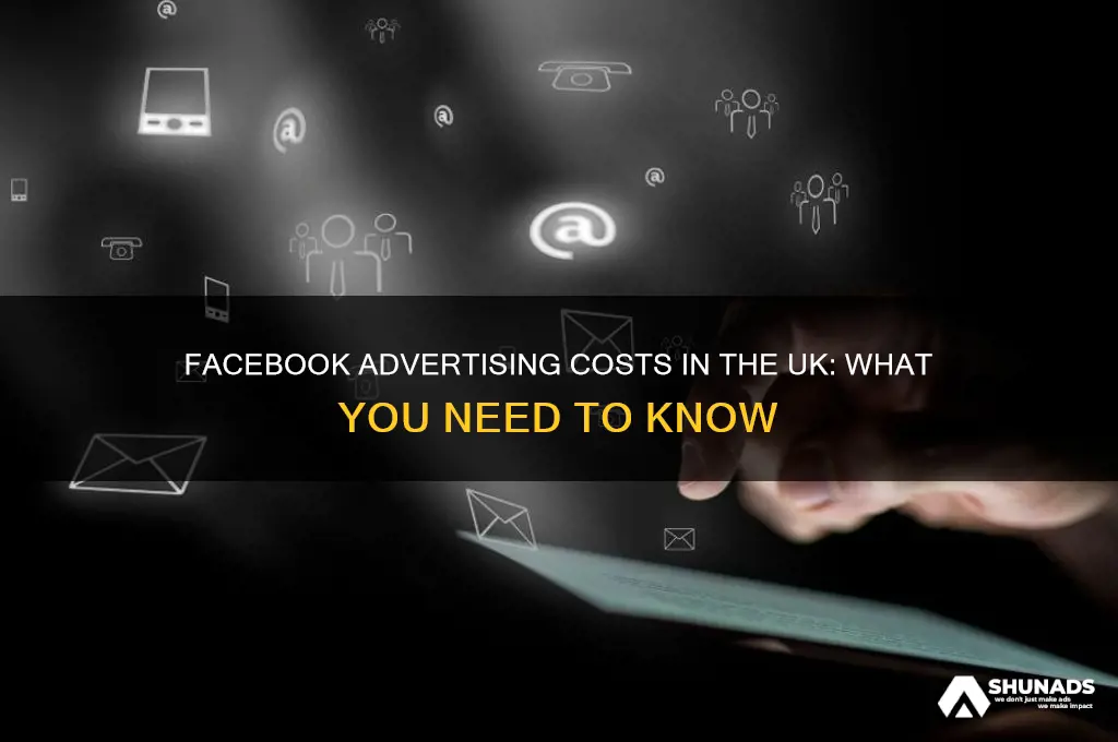 does it cost to advertise on facebook uk