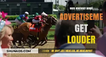Is the Kentucky Derby's Advertisement Volume Increasing Annually?