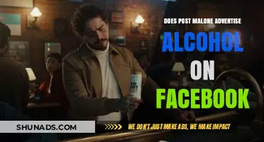 Post Malone's Facebook Presence: Alcohol Ads or Artistic Expression?