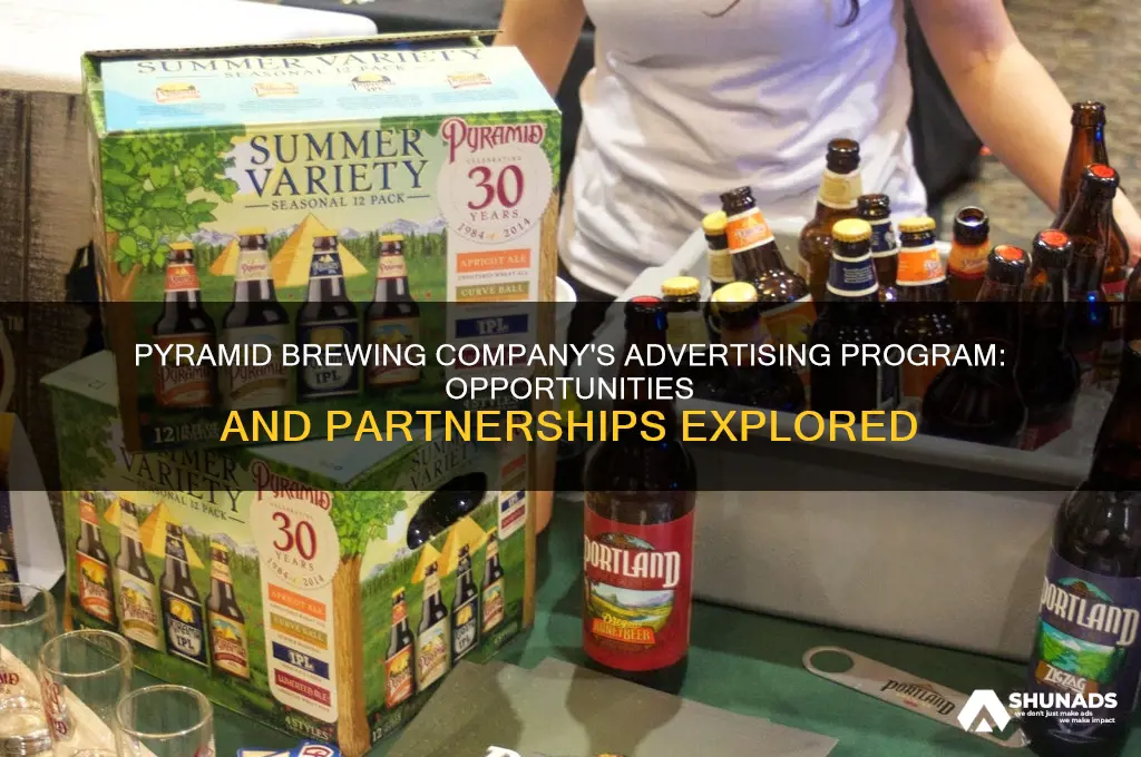 does pyramid brewing company have a advertising program