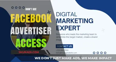 Why You Can't See Facebook Advertiser Access: Troubleshooting Guide