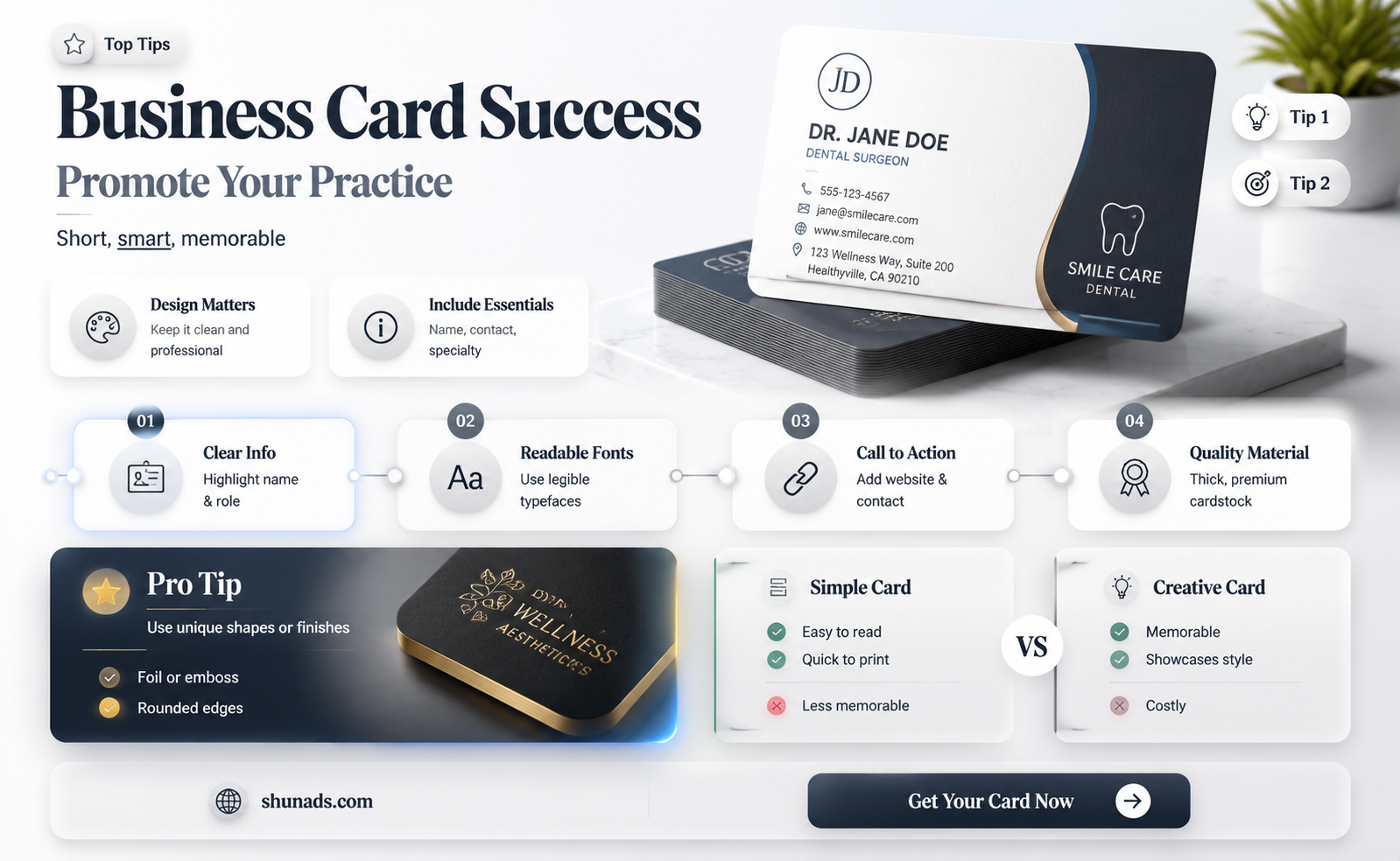 can i leave business cards to advertise my private practice
