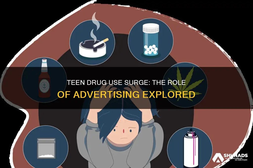 has teen drug use increased before advertising