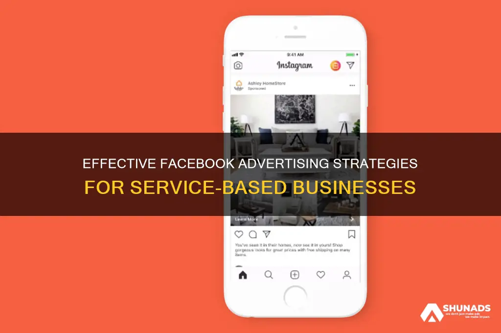 how advertise servic business on facebook