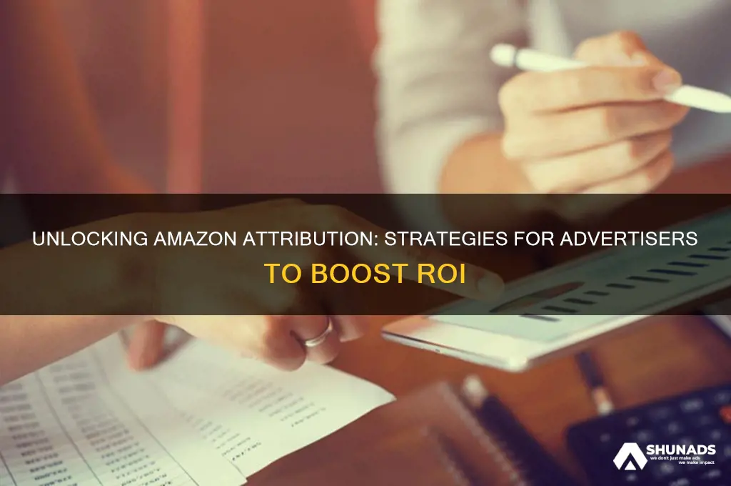 how advertisers can use amazon attribution