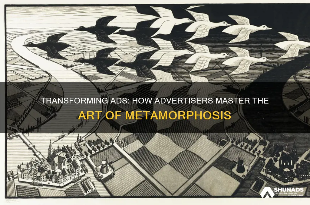 how advertisers use art of metamorphosis
