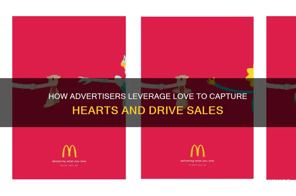 how advertisers use love