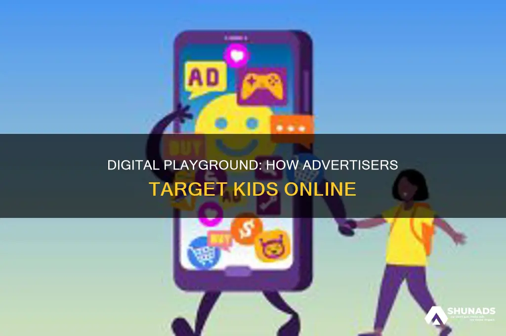 how advertisers use the internet to market to children
