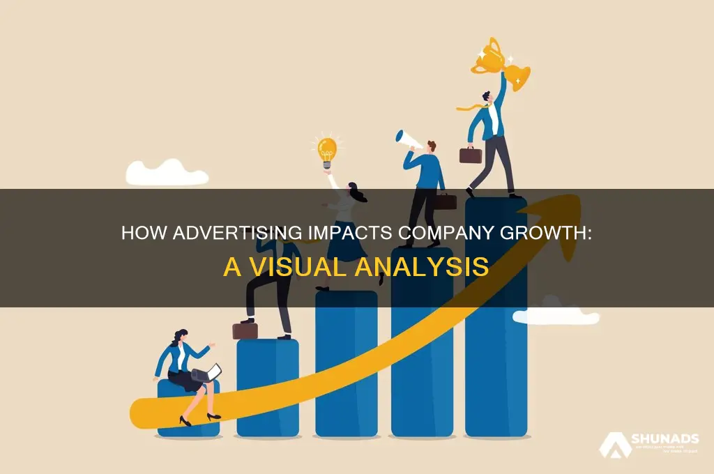 how advertising affects a company graph
