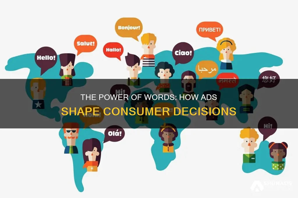 how advertising companies use language to influence customers
