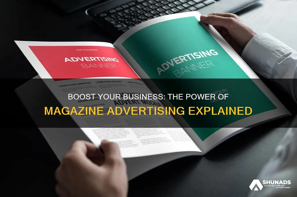 how advertising in magazine can help the business