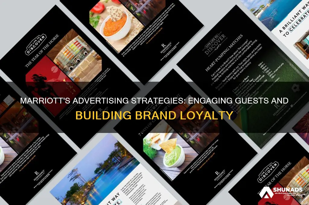 how advertising is used by marriott