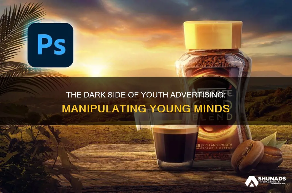 how advertising to youth can be negative