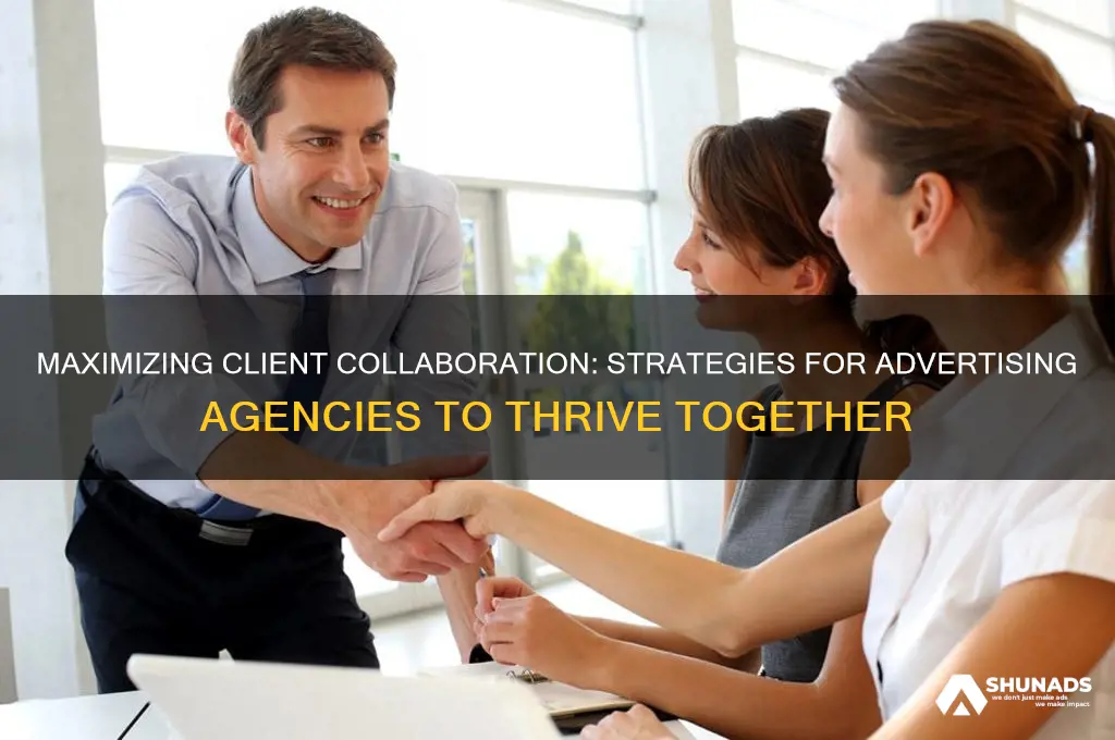 how an advertising agency can work effectively with a client