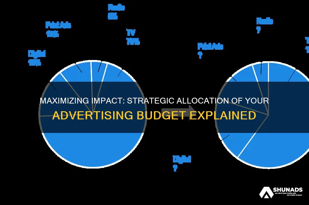 how an advertising budget is used