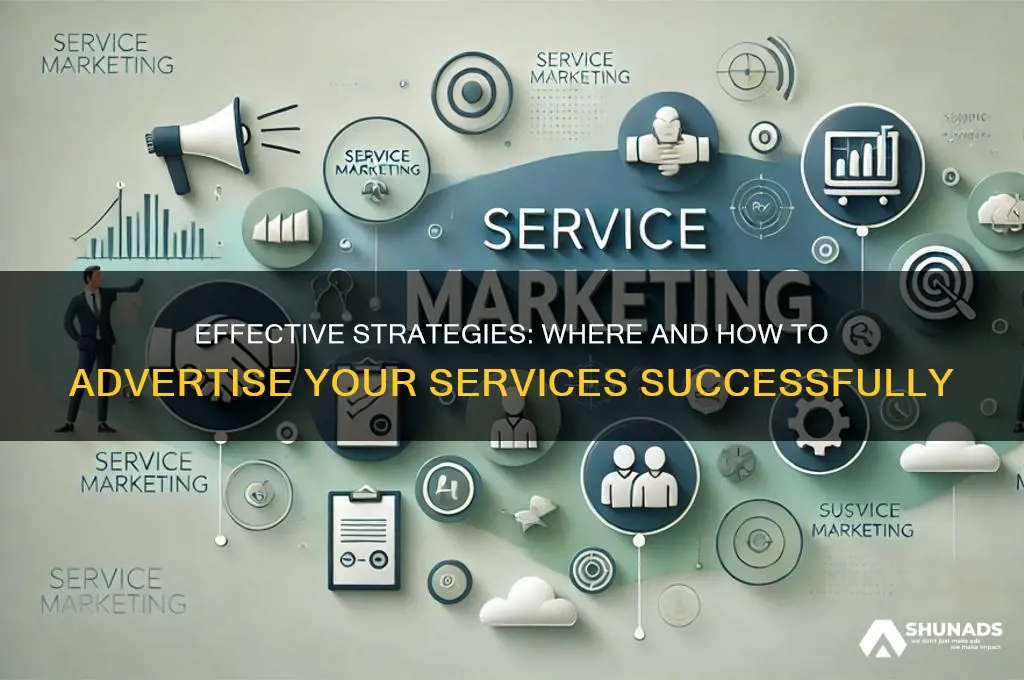 how and where can i advertise my services