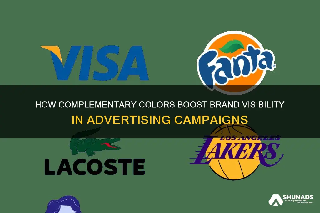 how are complementary colors use in advertising
