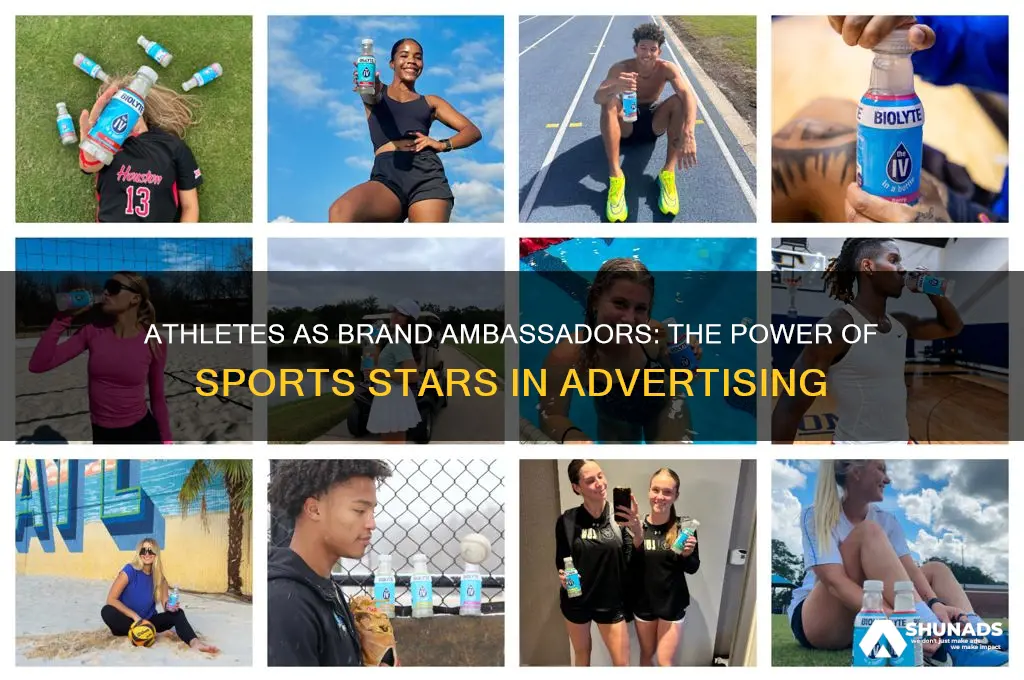 how atheletes are used in advertising