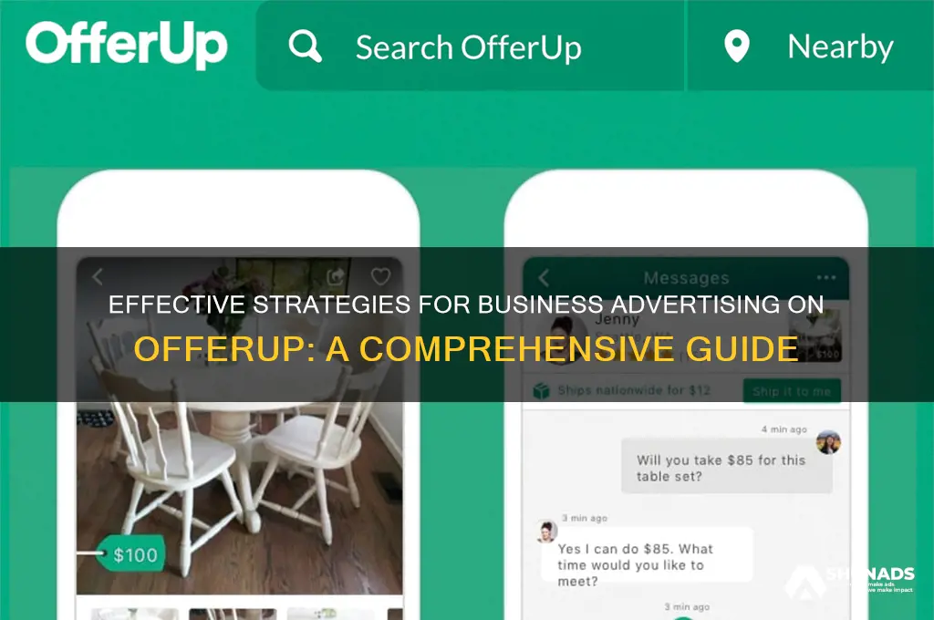 how business advertise on offerup