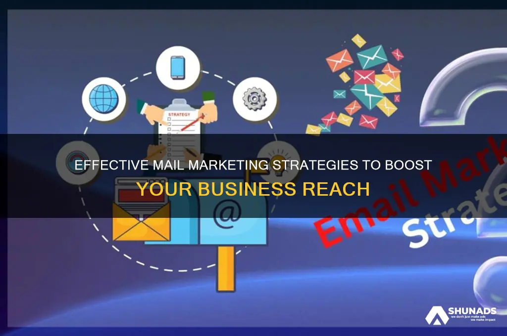 how can a business advertise through mail