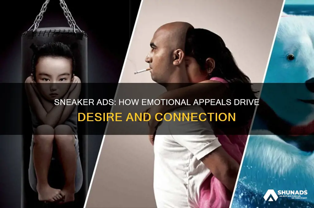 how can a sneaker advertisement might employ pathos