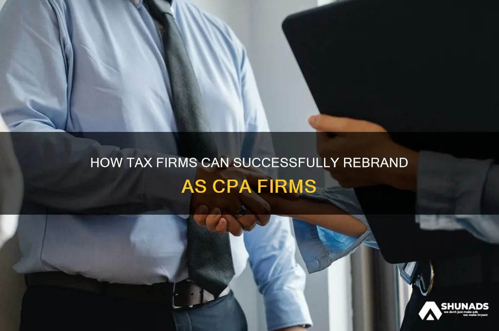 how can a tax firm advertise themselves as cpa firm