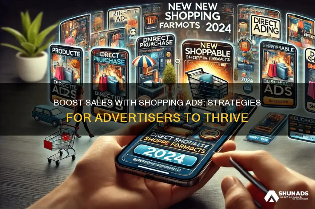 how can advertisers use shopping ads to grow sales