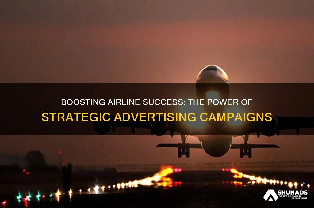 how can advertising help an airline carrier