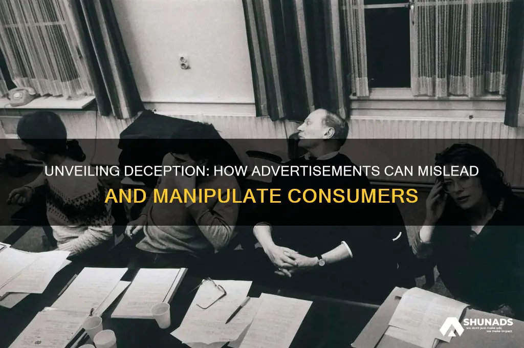 how can advertisments be fake