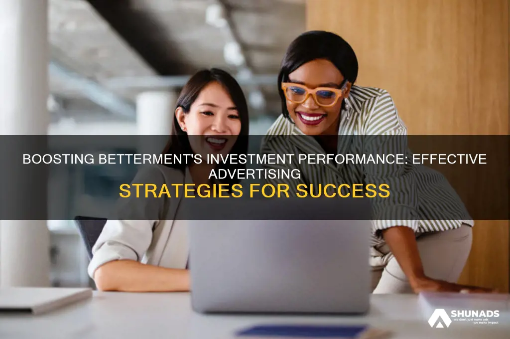 how can betterment advertise inestment performance