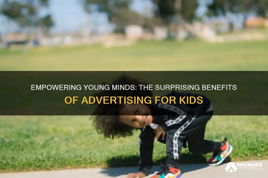 how can children benefit from advertising
